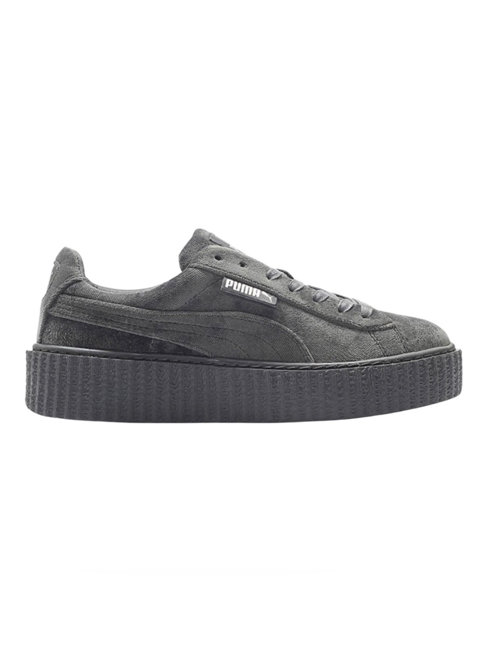 Puma Creeper Velvet Rihanna Fenty Glacier Grey (Women's) Size 8.5👟✨